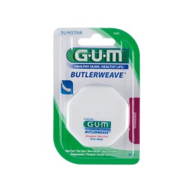 GUM 1055 Butlerweave Floss Unwaxed Intact Dental Floss 55m