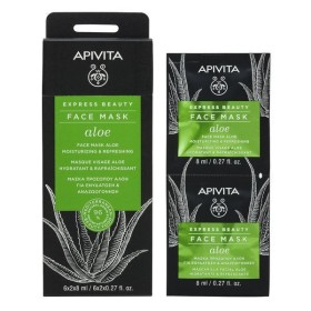 APIVITA Express Beauty Moisturizing Mask with Aloe 6x2x8ml