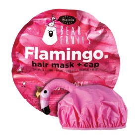 BEAR FRUITS Flamingo Hair Mask + Cap 1x20ml