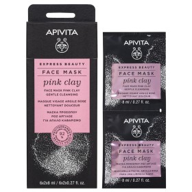 APIVITA Express Beauty Mask for Gentle Cleansing with Pink Clay 6x2x8ml