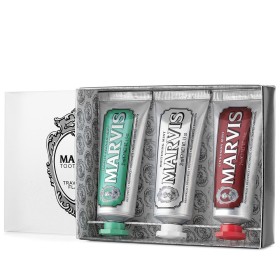 MARVIS 3 Flavours TRAVEL BOX Toothpaste 3x25ml