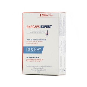 DUCRAY Anacaps Expert Food Supplement Against Chronic Hair Loss 30caps