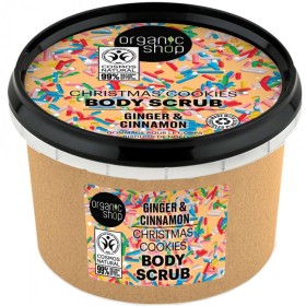 ORGANIC SHOP Christmas Cookies Body Scrub with Ginger & Cinnamon 250ml