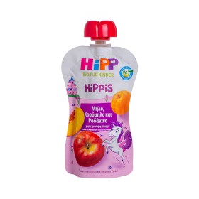 HIPPis Unicorn Apple, Koromilo, Peach, 100gr, From 1 Year