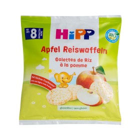 HIPP Baby Apple Rice Wafer From the 8th Month 30gr-15Pcs
