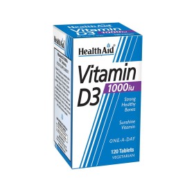 HEALTH AID Vitamin D3 1000Iu 120 Tabs