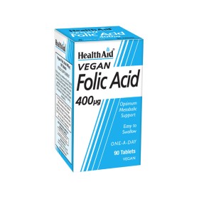 HEALTH AID Acid Folic 400mg 90 tablets