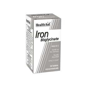 HEALTH AID Iron Βisglycinate 30Mg 30 Tabs