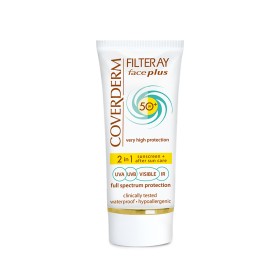 COVERDERM Filteray Face Plus 2 in 1 Sunscreen & After Sun Care Dry/Sensitive Skin SPF50+ 50ml