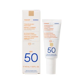 KORRES YOGHURT Sunscreen Face Cream with Color SPF50