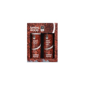 BODYFARM Shower Gel Gift Pack Sandalwood (Shower Gel 250ml + Body Milk 250ml)