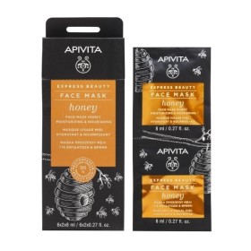 APIVITA Express Beauty Moisturizing & Nourishing Mask with Honey 6x2x8ml