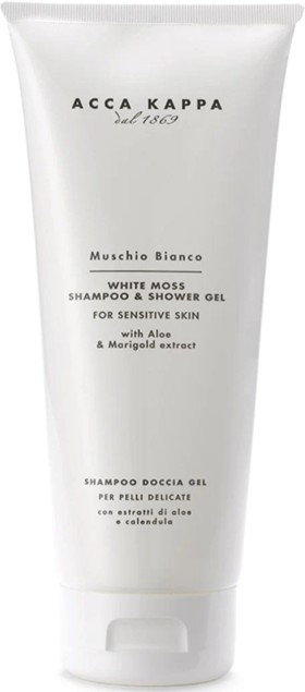 ACCA KAPPA White Moss shampoo & shower gel with aloe & marigold 200ml
