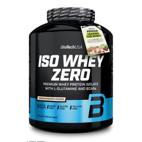 BIOTECH USA Iso Whey Zero With Glutamine & BCAAs Whey Protein Cookies & Cream Flavor 2.27kg