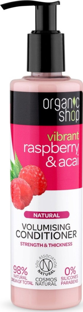 ORGANIC SHOP Raspberry & Acai Volumising Conditioner 280ml
