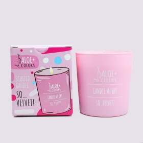 ALOE+COLORS Soy Candle So Velvet 220grml