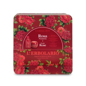 LERBOLARIO Rosa Puprurea - Segreti di Bellezza Duo (Shower gel 250 ml and aromatic body cream