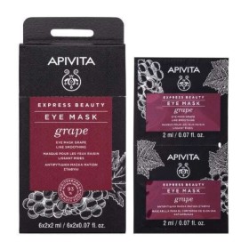 APIVITA Express Beauty Anti-Wrinkle & Firming Eye Mask with Grape 6x2x2ml