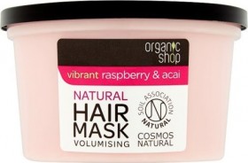 ORGANIC SHOP Volumising Hair Mask Organic Raspberry and Acai 250 ml