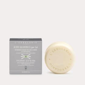 LErbolario Solid Soap Bar Cleanser Face and Beard Hyaluronic Acid for Him 60g