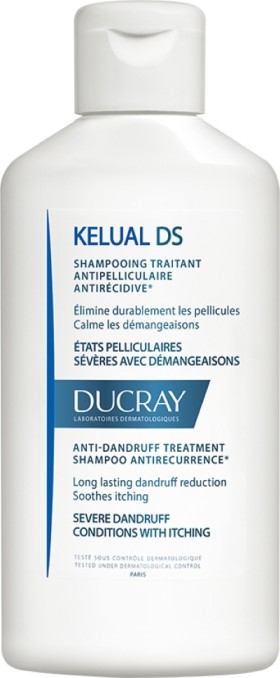 DUCRAY Kelual DS Treatment Shampoo against Seborrheic Dermatitis 100ml