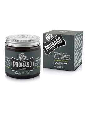PRORASO Pre-Shave Cream Cypress & Vetyver 100ml (3,6oz.)