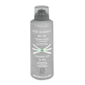 LErbolario Mens Protective Shaving Foam 3-Hyaluronic Acids 200ml