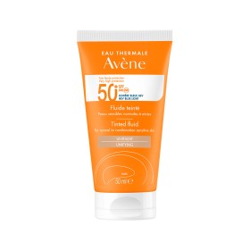 AVENE Fluide Tinted Waterproof Face Sunscreen SPF50 with Color 50ml