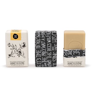 HELLEO Olive Oil Soap Honey & Thyme 120gr
