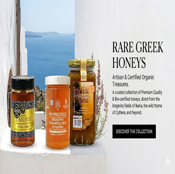 RARE GREEK HONEYS