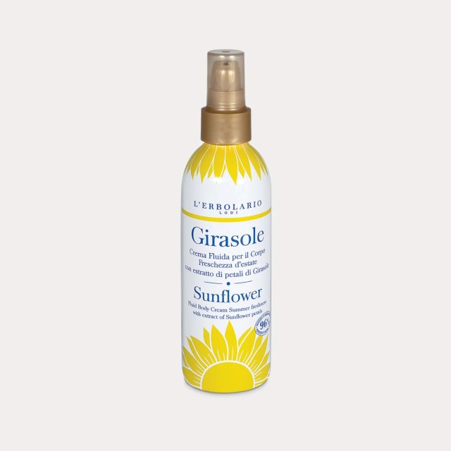 LErbolario Girasole (Sunflower) Fluid Body Cream 200ml