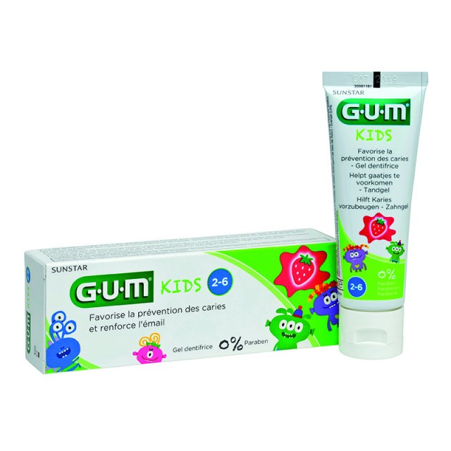 GUM Kids Toothpaste 2-6 years 50ml