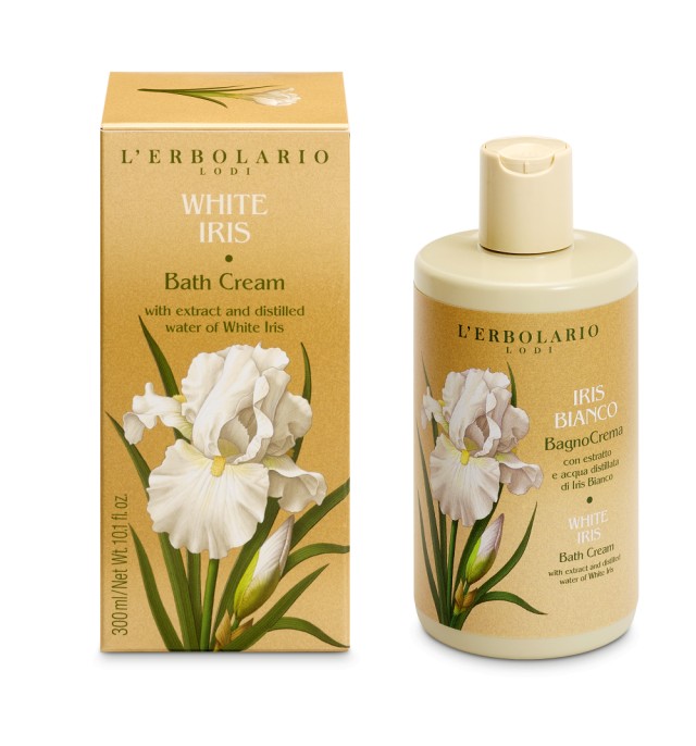 LErbolario White Iris Bath Cream 300ML