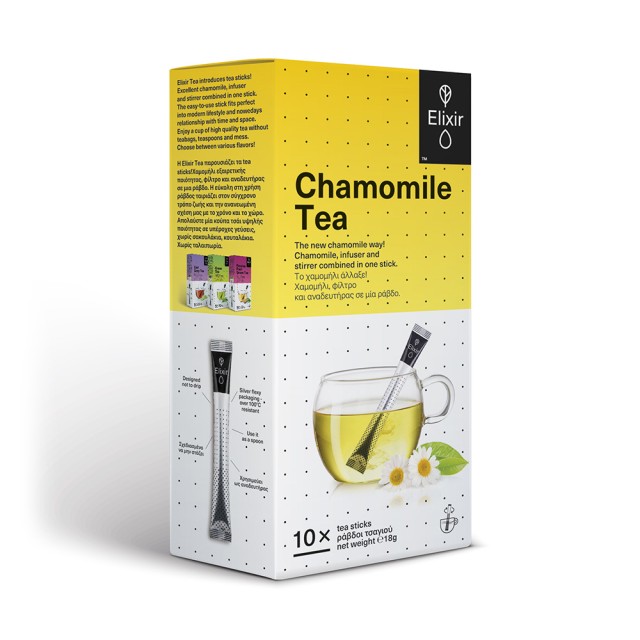 ELIXIR TEA Chamomile Tea 10 tea sticks