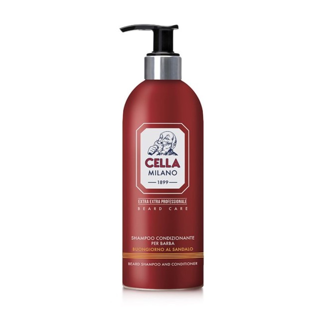 Cella Milano Extra Pro – Beard Shampoo & Conditioner Buongiorno al Sandalo 500ml