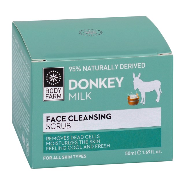 BODYFARM Donkey Milk Face Cleansing Scrub 50ml