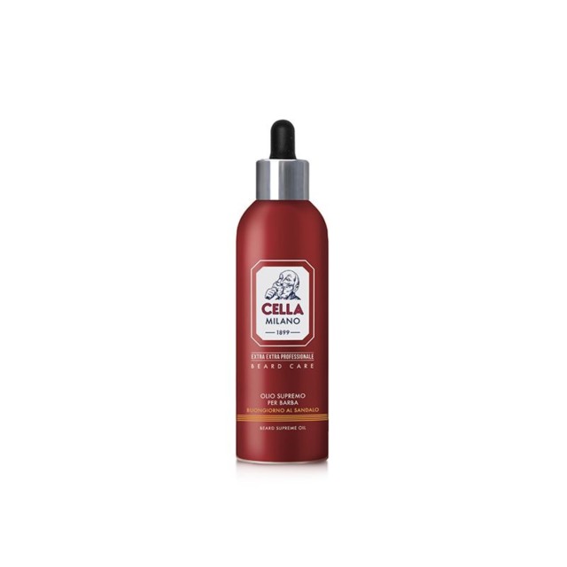 Cella Milano Extra Pro - Beard Supreme Oil Buongiorno al Sandalo 100ml