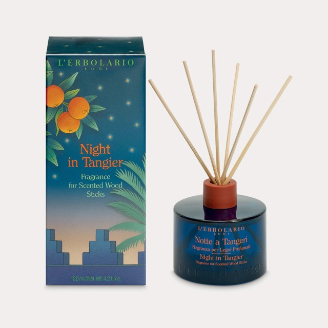 LErbolario Night in Tangier Fragrance for Scented Wood Sticks 125ml