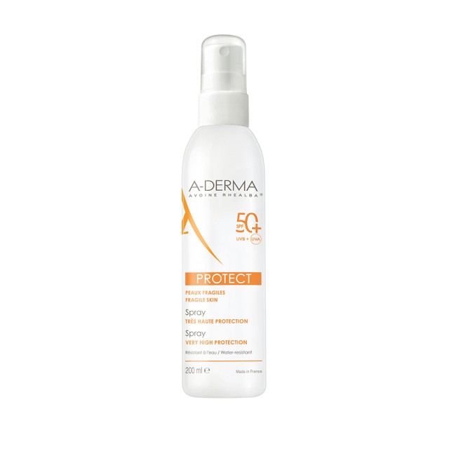 A-DERMA Protect Sunscreen Spray for High Protection SPF50 + 200ml
