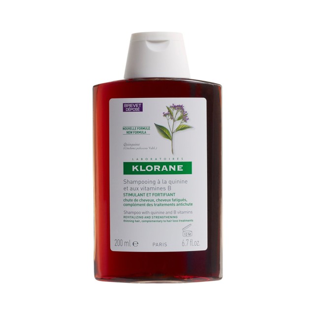 KLORANE Quinine Shampoo For Toning and Strength 200ml