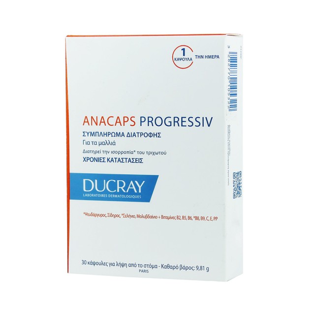 DUCRAY Anacaps Progressiv 30 capsules