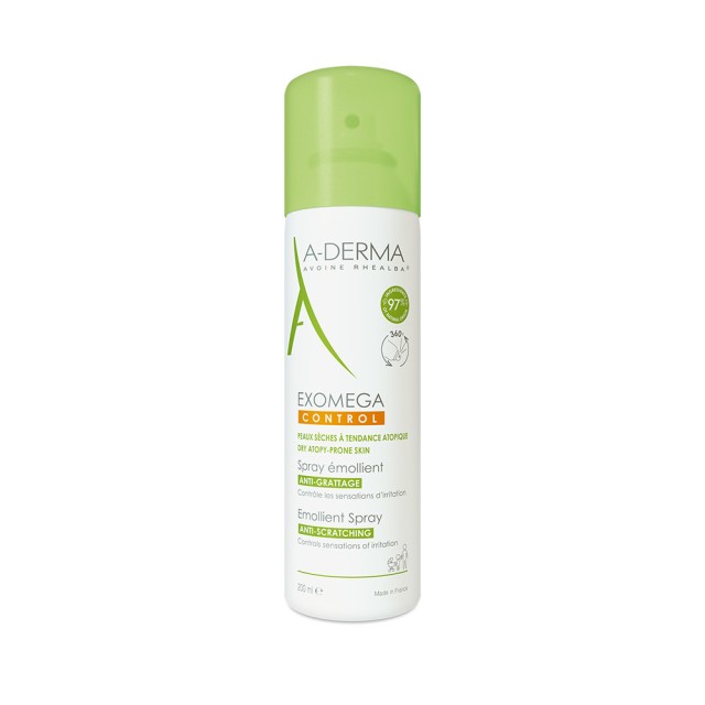 A-DERMA Exomega Control Emollient Spray - Atopic Skin 200ml
