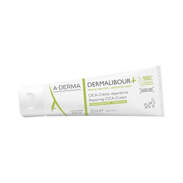 A-DERMA Dermalibour + Cica Hygienic Repair Cream 50ml