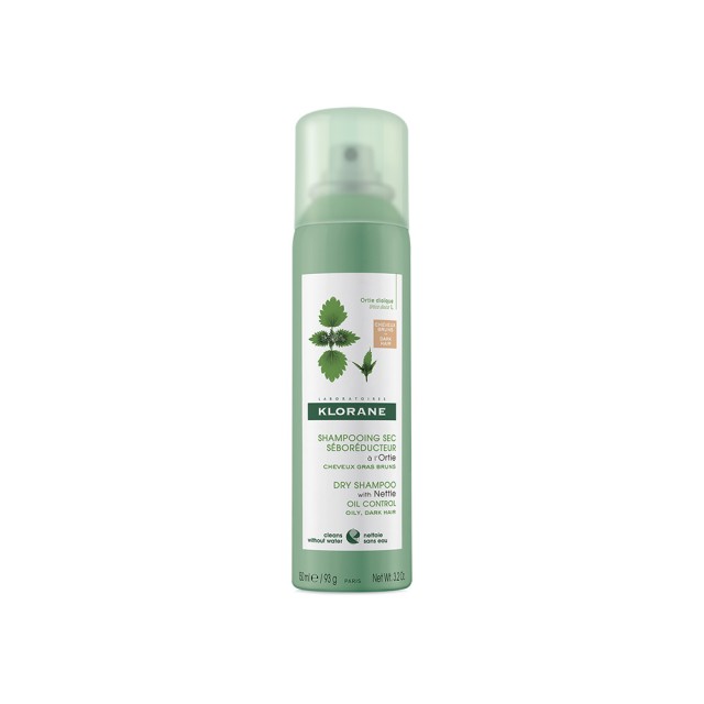 KLORANE Dry Shampoo Nettle Tint Nat. 150Ml