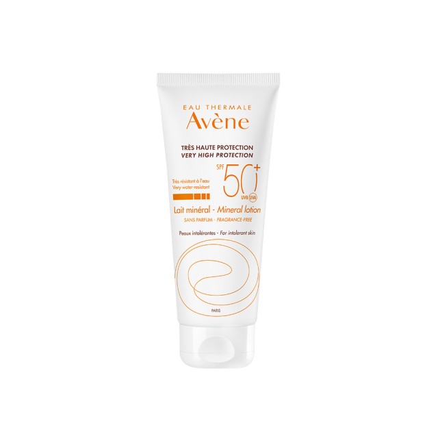 AVENE Minéral Sunscreen Emulsion SPF 50+ - Very high protection with 100% natural filters - 100ml
