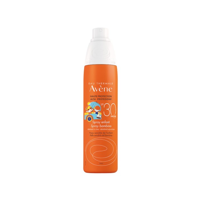 AVENE Sunscreen Kids Spray SPF 30 - High Protection for face & body - 200ml