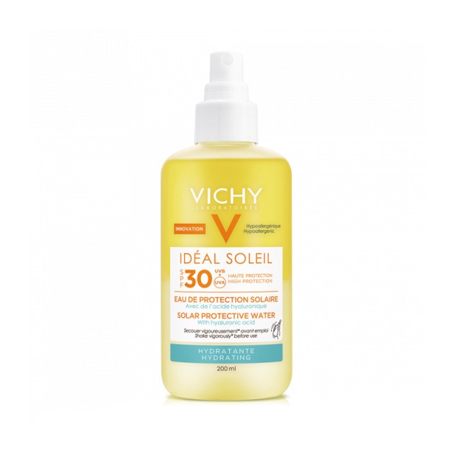 VICHY Capital Soleil Solar Protective Water Hydration Spf30 200ml