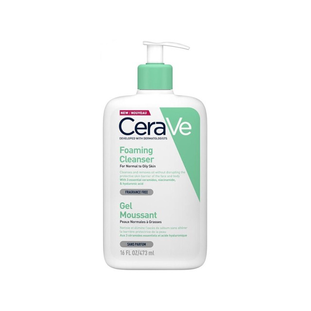 CERAVE Foaming Cleanser for Normal to Oily Skin 473ml
