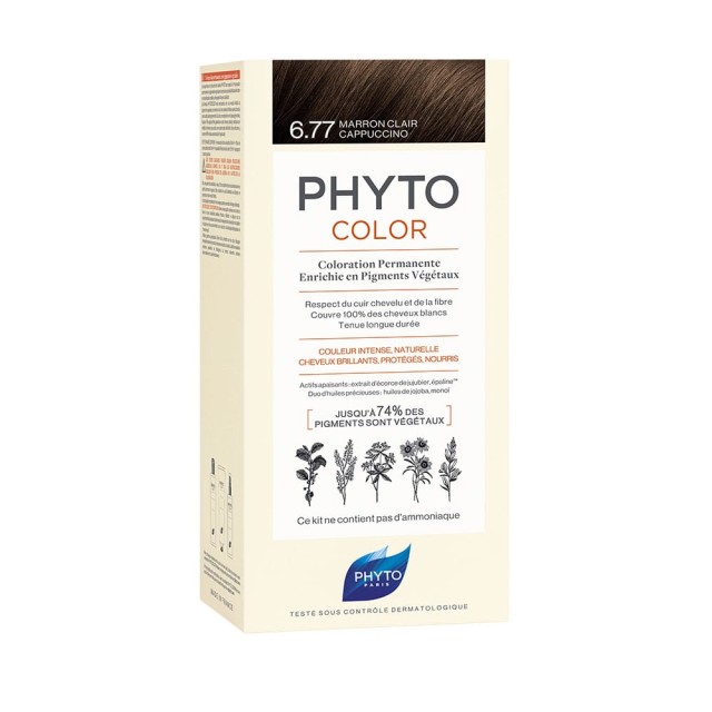 PHYTO Phytocolor 6.77 Maron Open Cappuccino