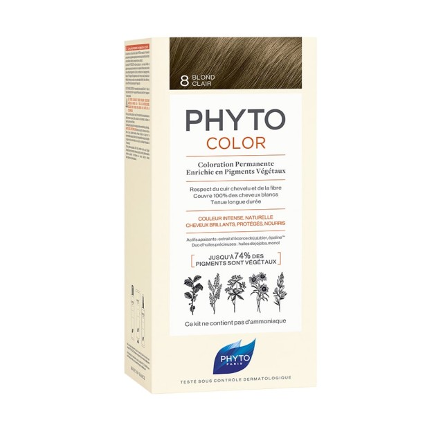 PHYTO Phytocolor 8.0 Light Blonde